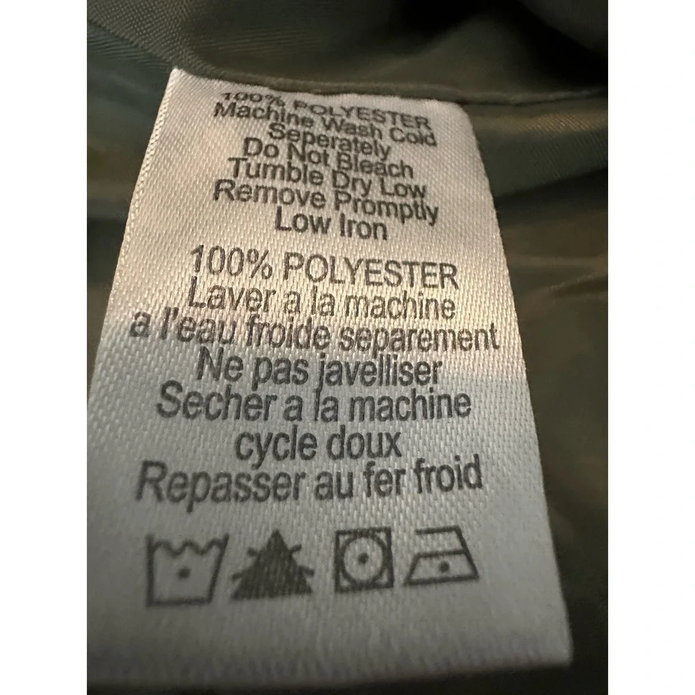 Legendary Whitetails Mens Vest XL Olive Green Puffer Flannel Lined Toggle